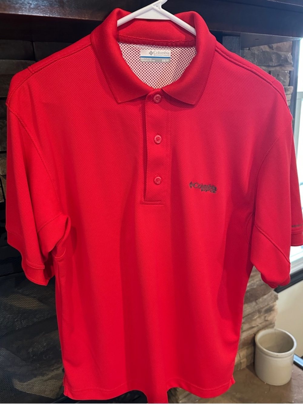 Columbia Men’s low drag offshore Short-Sleeve Polo
